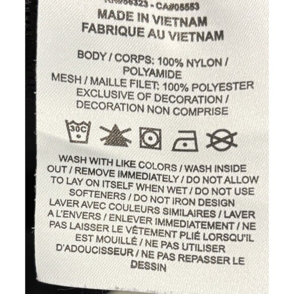 Nike Windbreaker Jacket Womens Small S Black Gray White 1/2 Zip Lined Retro - Picture 6 of 7